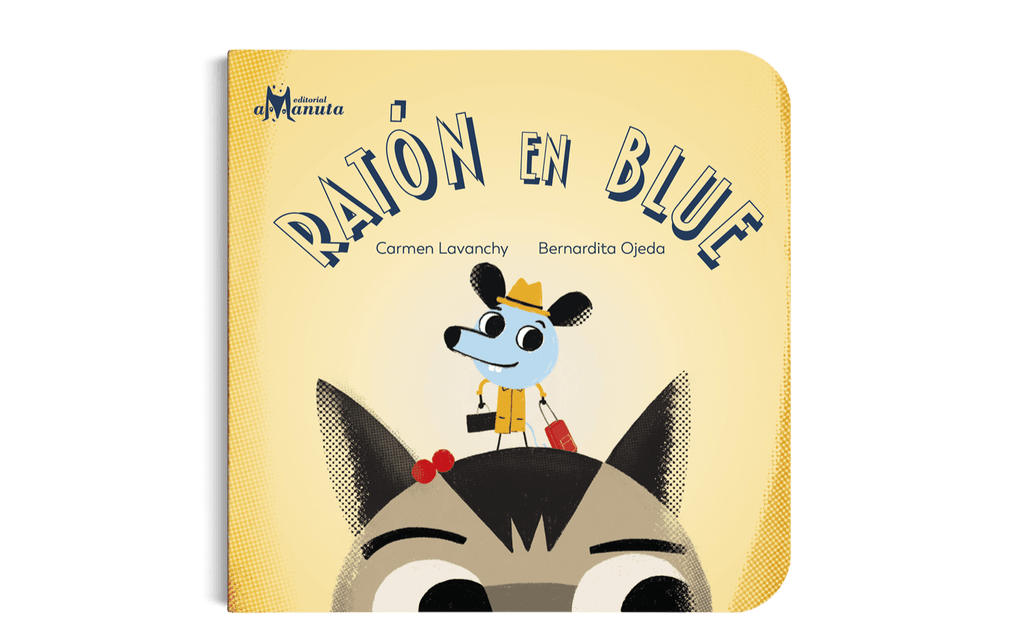 Libros para niños Ratón en Blue Amanuta 9789563642865